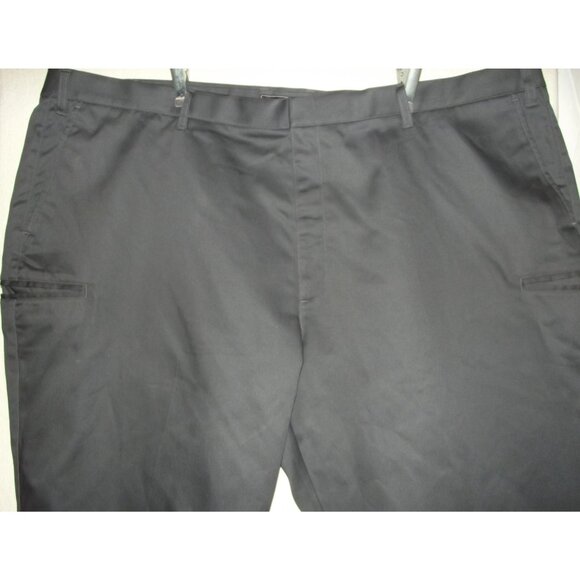 oobe Mens Pants 50 x 32 Gray Cargo Flat Front cotton polyester Classic - Picture 4 of 9